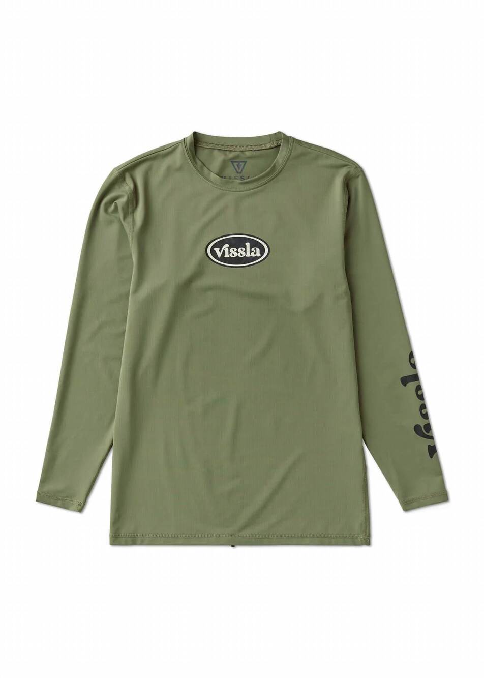 NEW VISSLA boy's pro comp long sleeves sun shirt in surplus